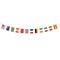 Party Central Club Pack of 12 Red and Blue International Flag Party Banner Decors 14'